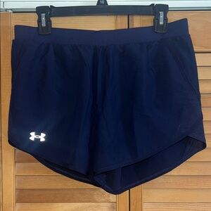 Under Armour Women's Dark Blue Athletic Shorts